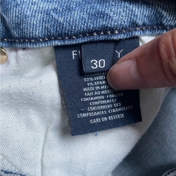 Fidelity Denim Jimi Breaker High-Rise Boyfriend Jeans Breaker 30 Fidelity Denim - Picture 11 of 14